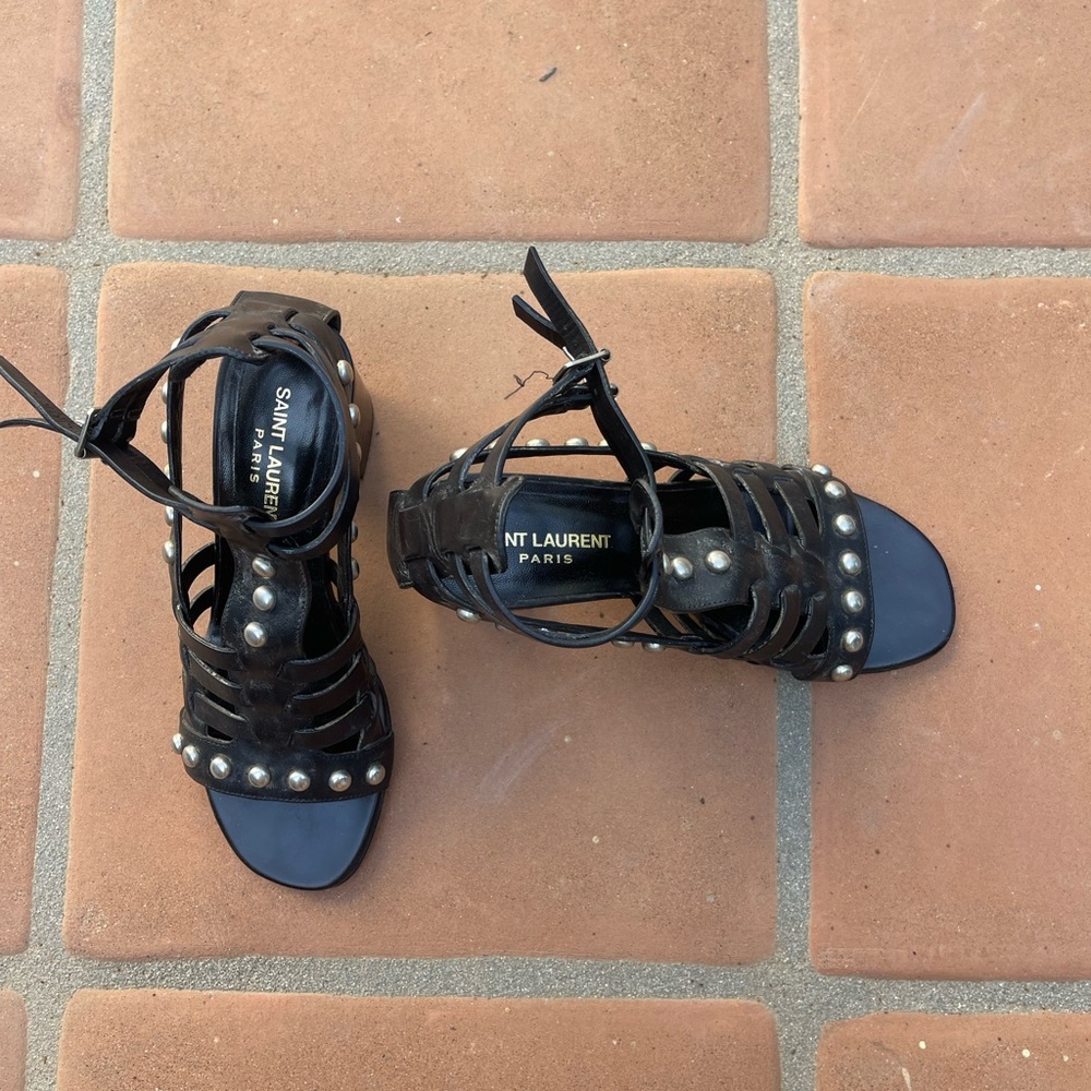 Saint Laurent Studded Heels